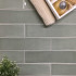 Ceramic wall tile | 7.5x30 cm | Majolica Soft Green