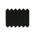 Keramische wandtegel | 5x25 cm | Lanse Black