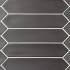 Keramische wandtegel | 5x25 cm | Lanse Black