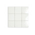 Keramische wandtegel | 13.2x13.2 cm | Artisan White Glossy
