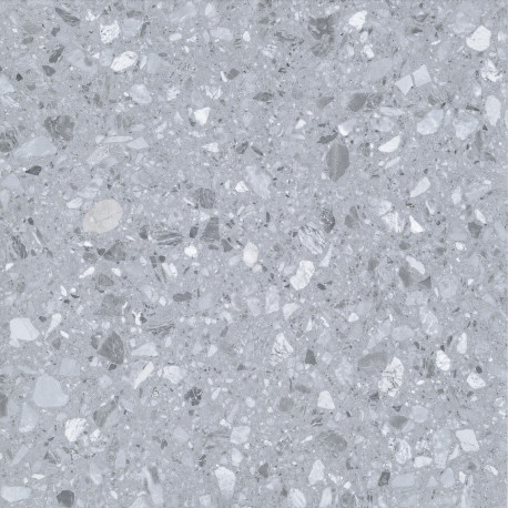 Ceramic floor and wall tile | 60x60 cm | Tilestone Granito Terrazzo Grey