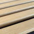 Akoestisch Wandpaneel | 52x270 cm | Akoestisch Wandpaneel Premium Natuureik - 3-zijdig