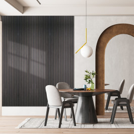 Akoestisch Wandpaneel | 52x270 cm | Akoestisch Wandpaneel Choco - 1-zijdig