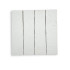 Keramische wandtegel | 7.7x30.5 cm | Barra Crackled White