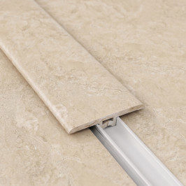 Profile | 4.5x240 cm | Transition profile VYGO Tiles Travertin Cross Cut Light Profile | 4.5x240 cm | Transition profile VYGO Tiles Travertin Cross Cut Light