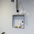 Ceramic wall tile | 7.6x30.2 cm | Neutra White Glossy