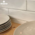 Keramische wandtegel | 7.6x30.2 cm | Neutra White Glossy