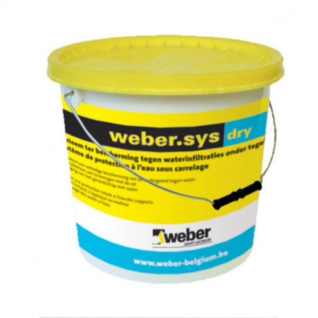 Sanitair | 30x30 cm | Weber.sys Dry - Waterdichting douche