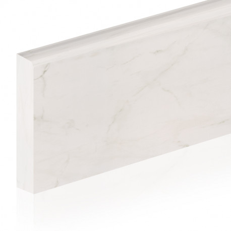 Keramische plint | 8x75 cm | Carrara Gris Saltinato