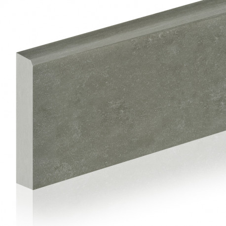 Keramische plint | 8x60 cm | Belgian Grey