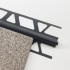 Profiel | 0.5x270 cm | Bewegingsvoeg Zwart