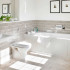 Ceramic wall tile | 7.6x30.2 cm | Neutra Cool Grey Glossy
