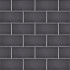 Ceramic wall tile | 10x20 cm | Stockholm Black