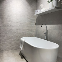 Keramische wandtegel | 30x90 cm | City Grey Slot