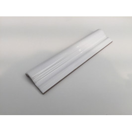 Keramische wandtegel | 5x20 cm | Biseauté White Listel