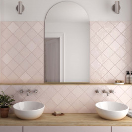 Keramische wandtegel | 13.2x13.2 cm | La Riviera Rose