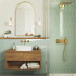 Ceramic wall tile | 10x20 cm | Stockholm Soft Green