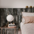 Ceramic wall tile | 12.5x1.1 cm | DNA Enamel Rounded Edge Charcoal