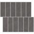 Mosaic on sheet | 30x30 cm | Tilestone Stone Edge Basalt Decor
