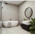 Mosaic on sheet | 30x60 cm | Tilestone Subway Crete Grey Mosaic