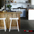 Keramische vloer- en wandtegel | 60x60 cm | Tilestone Pierre d'Ardenne Noir