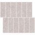 Mosaic on sheet | 30x30 cm | Tilestone Stone Edge Greige Decor