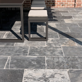 Natuursteen tegel | 40x60 cm | Radja Black