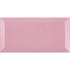 Keramische wandtegel | 10x20 cm | Biseauté Pink