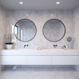 Gepolijste keramische tegel | 60x60 cm | Pulpis Grey