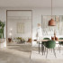 Ceramic floor and wall tile | 90x90 cm | Bleuemix Taupe Soft