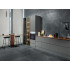 Ceramic floor and wall tile | 90x90 cm | Bleuemix Black Soft