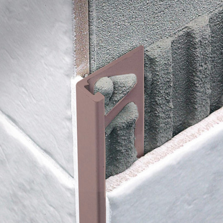 Profile | 0.8x270 cm | L-Profile PVC Bahama Beige