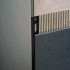 Profile | 1.25x270 cm | L-Profile Alu Powder Coated Matt Black Waffled 