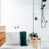 Ceramic wall tile | 10x30 cm | Stockholm White