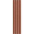 Ceramic wall tile | 5x20 cm | Mundano Cotto Round Decor Matt
