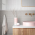 Ceramic wall tile | 5x20 cm | Mundano Ash Edge Decor Matt