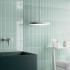Ceramic wall tile | 5x20 cm | Mundano Cloud Edge Decor Glossy