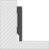 MDF plint | 7x244 cm | Gelakte plint Wit 