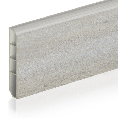 PVC skirting boards | 6x240 cm | VYGO Lakewood White