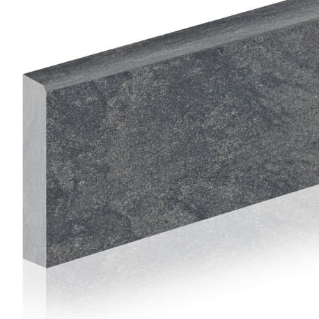 Ceramic skirting boards | 7x45 cm | Carolina Antracite