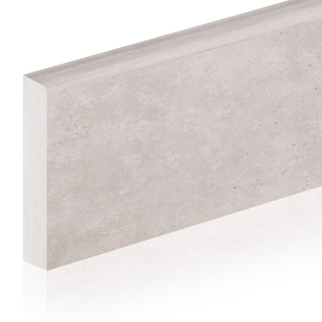 Ceramic skirting boards | 8x80 cm | Stone Edge Greige
