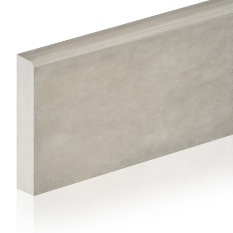 Keramische plint | 8x100 cm | Beton Grey