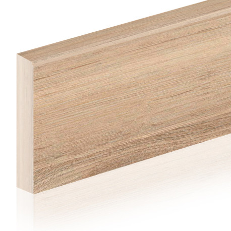 Ceramic skirting boards | 8x90 cm | Orion Walnut