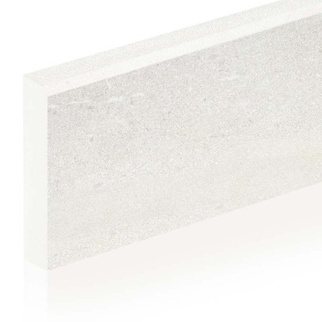 Ceramic skirting boards | 7x45 cm | Belvista White