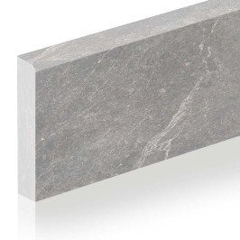 Keramische plint | 8x90 cm | Bleuemix Grey Soft