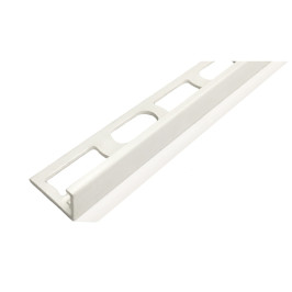 Profiel | 1x270 cm | L-Profiel Wit pvc 10mm