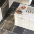 Natuursteen tegel | 60x60 cm | Belgian Bluestone, Geschuurd