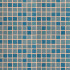 Mosaic | 31.6x31.6 cm | Tilestone Design Quinto Mix/Blue