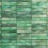 Ceramic wall tile | 5x25 cm | DNA Enamel Moss
