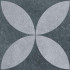 Keramische terrastegel | 60x60 cm | Tilestone CerBlue Dark Pattern